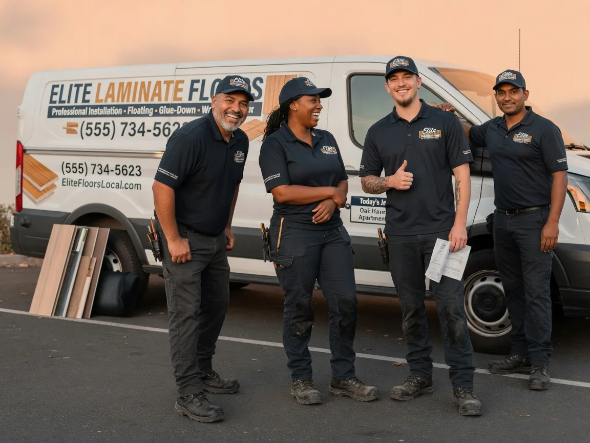 Laminate flooring installation company in Ada, OH